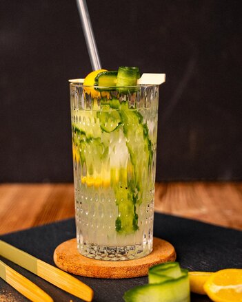 Bergamotten-Gurken Fizz    | © SONNENTOR